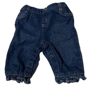 Arizona Baby Jeans w/ Snaps 0-3 months